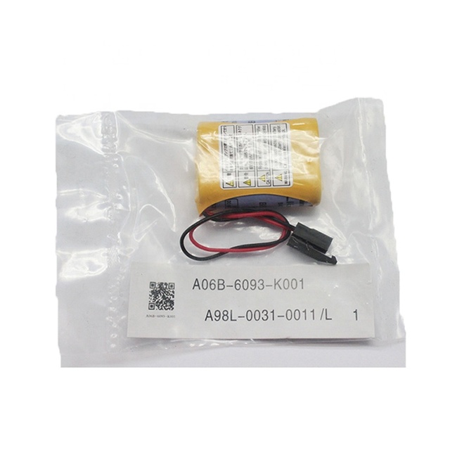 100% test Fanuc System Battery A06B-6093-K001cnc Lathe Machine