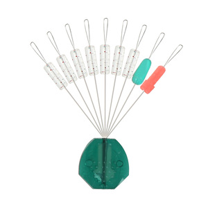 Ensemble de perles spatiales en silicone pivotantes de taille L pour la pêche à la ligne en eau douce - Product Image 3