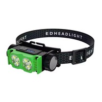 Pêche de nuit en plein air Maintenance par aspiration magnétique Lampe de travail LED rechargeable Lampe torche Lampe frontale