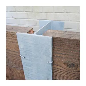 Garden Fence Sleeper Retaining Wall Posts Galvanized Steel H Beam Post