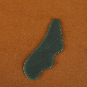Venta al por mayor de <span class=keywords><strong>Gua</strong></span> <span class=keywords><strong>Sha</strong></span> de Jadeíta Verde para Terapia de Meridianos y Masajes Faciales y Corporales, Jade Nefrita de Hetian - Product Image 5