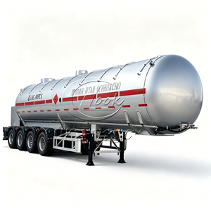 รถกึ่งพ่วงบรรทุกแก๊ส LPG ขนาดใหญ่ 60000 ลิตร 4 เพลา สำหรับขนส่งก๊าซโพรเพน - Product Image 5