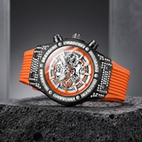 Jam Tangan Pria ONOLA ON6838 Fashion Klasik Mewah Berlian, Tahan Air, Quartz, Kustomisasi Jumlah Kecil dari Pabrik, Laris Terjual