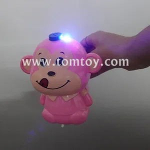 Light Up Monkey Bubble Machine LED Bubble Toy para crianças