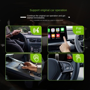 2024 nouveau produit mini boîte de conversion <span class=keywords><strong>carplay</strong></span> filaire en <span class=keywords><strong>carplay</strong></span> sans fil/Android auto magic <span class=keywords><strong>carplay</strong></span> adaptateur conversion voiture jouer - Product Image 3