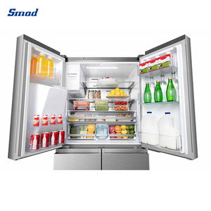 Réfrigérateur-congélateur à porte française sans givre 413L 220V/50Hz blanc, le plus vendu, économe en énergie pour usage domestique DM-537W3E - Product Image 3