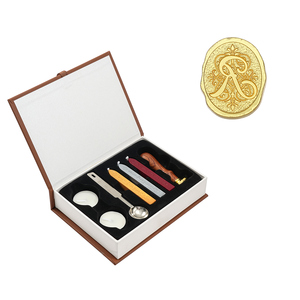 Benutzer definierte Ihr <span class=keywords><strong>eigenes</strong></span> Logo Design <span class=keywords><strong>Siegel</strong></span> Stempel Holzgriff Hochzeits einladung Alles Gute zum Geburtstag Wachs <span class=keywords><strong>Siegel</strong></span> Stempel Set - Product Image 2