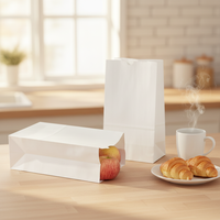 Bolsa de Papel Kraft Ecológica Universal Profesional SOS de Green Earth, con Base Plana y Autoportante, para Zapatos, Reciclable y Biodegradable
