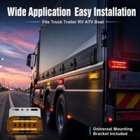 Nouvelles feux de position latéraux LED LANVICK 24V pour remorques et camions avec garantie de 12 mois