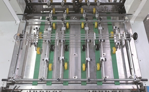 AEM-1050 tự động chết máy cắt máy móc động cơ bộ phận 7 mm 400x350mm 7500 s/h năng lực sản xuất 1050x730mm - Product Image 6