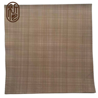 Tissu d'ameublement imperméable en PVC texturé lin élastique pour sacs à main, sacs, couvertures de livres, textiles de maison