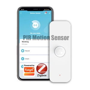 Détecteur de mouvement PIR ZigBee ZP01, capteur humain, contrôle via l'application Tuya Smart Life, liaison intelligente, système d'alarme pour maison connectée - Product Image 1