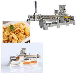 Most Popular bulk breakfast corn flakea cereal processing making machine line