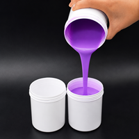 Caoutchouc de silicone liquide RTV2 vulcanisé au platine pour la fabrication de moules en résine époxy, béton, savon, bougies – Faible rétrécissement – Matière première LSR