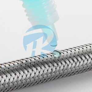 خرطوم دش معدني ووصلة بتصميم خطي مخصص من الفولاذ المقاوم للصدأ لصنبور مياه مقاس 40 مم - Product Image 4