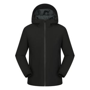 Chaqueta Personalizada con Logotipo para Hombre, Chaqueta Deportiva Impermeable con Cremallera, Cortavientos, Chaqueta de <span class=keywords><strong>Trabajo</strong></span> Ligera de Exterior para Empleados de Empresa - Product Image 5