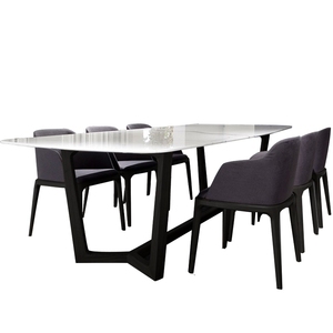 Patas de mesa de acero inoxidable de alta gama, <span class=keywords><strong>muebles</strong></span> de estilo conciso de Metal de hierro resistente para Hotel, restaurante, oficina, mesa de comedor - Product Image 2