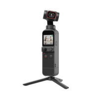 Harga Terjangkau 95% Baru Kamera Genggam Bekas Pocket 2 4K 60fps Video Putih Berawan / Hitam Klasik Portabel untuk Vlog Perjalanan