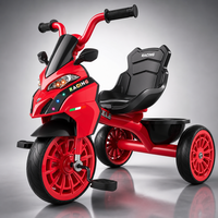 Sepeda Roda Tiga Anak Balita Sepeda Motor Roda 3 Anak-anak Sepeda Roda Tiga Bayi dengan Keranjang Belakang