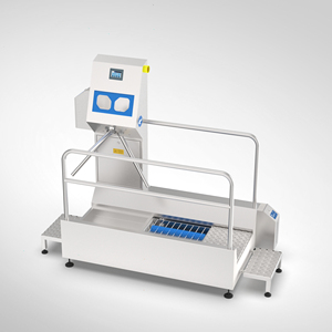 Station de nettoyage des mains en acier inoxydable pour l'hygiène industrielle et le contrôle sanitaire du personnel - Product Image 3
