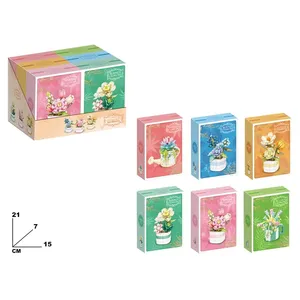 Ensemble de blocs de construction pour sols de construction 21x15x7 cm pour enfants, jeu créatif - Product Image 2