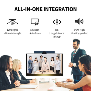 Caméra de visioconférence <span class=keywords><strong>Philips</strong></span> originale <span class=keywords><strong>4K</strong></span> Ai avec suivi du visage, zoom 5XX, tout-en-un, webcam PSE0800 - Product Image 5