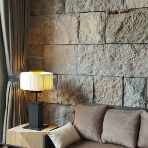 Exterior <strong>Capping</strong> PU Faux <strong>Stone</strong> Panels Big Slab Polyurethane Artificial <strong>Stone</strong> Chinese Design Style - Product Image 5