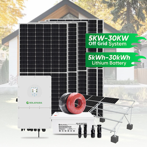 <b>Solar</b> Energy Hybrid on OFF Grid System Full <b>Kit</b> 30kw Storage Complete for Residential Use 3kw-30kw <b>Solar</b> System-003 Built-in MPP - Product Image 6