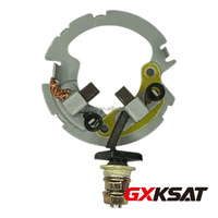 Escobilla de Carbón para Motor de Arranque de Motocicleta para Tornado Cbx 250 Twister Xr 250 Fazer 250 Lander, Conjunto de Soporte de Escobillas para Motocicleta