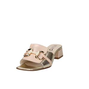 Sandales à talons Repo pour femmes, beige et or, talon de 4 cm, taille 38, sandales tendance - Product Image 5