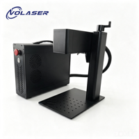 Máquina de Marcado Láser de Fibra Portátil VOLaser Mini de 20W/30W, CNC, para Grabado de Texto e Imágenes en Anillos, Acero Inoxidable, Metal, Piedra, Madera, Plástico