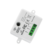 Control Remoto Inalámbrico de Aprendizaje de Código 433/315MHz, Alcance de 30m, Bajo Consumo, 2 Botones Opcionales, Seguridad para Puertas de Garaje y Hogar Inteligente