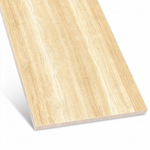 Carreaux de <span class=keywords><strong>travertin</strong></span> modernes 60x120 75X175cm, finition texturée, glaçure sculptée, dalle en porcelaine polie, carreaux de sol et de mur intérieurs - Product Image 4