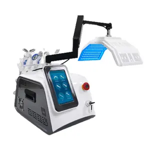 Machine de thérapie pdt Portable 6 en 1, analyseur de cheveux, spa, hydra, dermabrasion au diamant