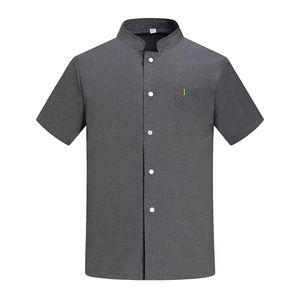 Tenue <span class=keywords><strong>de</strong></span> <span class=keywords><strong>cuisine</strong></span> respirante en maille pour hommes et femmes, uniforme <span class=keywords><strong>de</strong></span> chef pour hôtel, cantine, <span class=keywords><strong>cuisine</strong></span> arrière, restaurant, restauration - Product Image 5