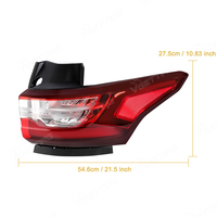 Accessoire automobile directement de l'usine, feu arrière de pare-chocs, feu stop, feu arrière LED pour Chevrolet Traverse 2018 2019 2020