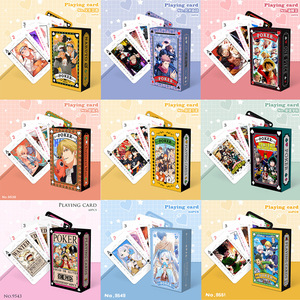 การ์ดโป๊กเกอร์ลายอนิเมะ ดีไซน์ใหม่ 28 แบบ ชุด 60 ใบ สำหรับเป็นของขวัญส่งเสริมการขาย - Product Image 3