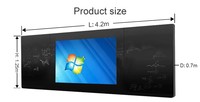 Pizarra Interactiva con Control Remoto, Pantalla Grande de 86 Pulgadas con Android 14 y 20 Puntos Táctiles para Educación Escolar