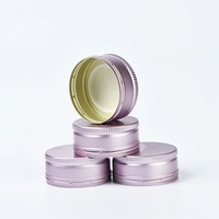 Bouchon à vis ROPP en aluminium de taille personnalisée, inviolable et anti-déversement, pour bouteilles de boissons, de vin, d'alcool et de liquides buvables