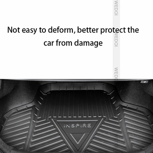 OEM personalizado TPE General delantero trasero conjunto negro piso alfombra 7 asientos 3 uds camión de polvo para 2006 - 2023 <span class=keywords><strong>Chevrolet</strong></span> <span class=keywords><strong>Captiva</strong></span> alfombrillas de coche - Product Image 2