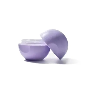 Empty Round Ball Shape Lip Balm Packaging OEM Lip Balm Ball Container empty eos lip balm Jar containers