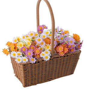 Flores Artificiales de Margarita Moonlight Note, Mini Ramilletes de 12 Piezas, Ecológicas, para Decoración de Bodas, Manualidades y Decoración del Hogar - Product Image 5