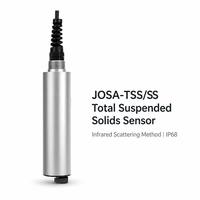 Capteur de solides en suspension totaux en ligne JOSA-TSS/SS, diffusion infrarouge, 0-20000 Mg/L, nettoyage automatique, IP68, RS485 Modbus RTU