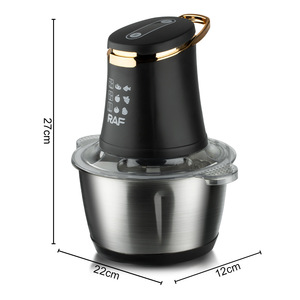 Licuadora Multifuncional de Alta Calidad con Cuchilla de Acero Inoxidable de 360 Grados, Picadora de Carne Eléctrica de Cocina, Procesador de Alimentos - Product Image 6