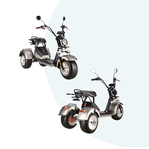 Fat Tire Trike Motocicleta COC 45 km/h 4000W Dual  Motor Citycoco 3 Ruedas E-Scooter Almacén DE LA UE - Product Image 2