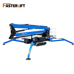 12m 14m 16m 18m Diesel bertenaga bensin <span class=keywords><strong>Platform</strong></span> pengangkat udara hidrolik perayap dapat disesuaikan angkat spider boom - Product Image 5