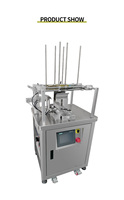 Machine à plier les boîtes en papier entièrement automatique, industrielle, haute efficacité, petite taille, électrique, pour l'emballage de produits alimentaires et de liquides chimiques
