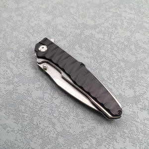 Navaja Plegable Pequeña de Acero Inoxidable de Grado Industrial para Defensa Personal al Aire Libre, Navaja de Bolsillo Multifuncional EDC para Camping, OEM <span class=keywords><strong>Python</strong></span> - Product Image 6