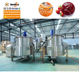 LONKIA Marmite bouillante en acier inoxydable marmite basculante électrique/vapeur/gaz/thermique Bouilloire à enveloppe d'huile avec mélangeur <span class=keywords><strong>Prix</strong></span> - Product Image 3