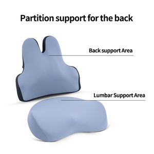 <span class=keywords><strong>Respaldo</strong></span> ortopédico relleno de espuma viscoelástica, soporte Lumbar <span class=keywords><strong>para</strong></span> asiento de coche, cojín de alivio de presión <span class=keywords><strong>para</strong></span> el dolor de espalda - Product Image 2